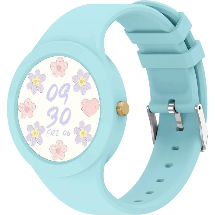 Gravity GT14-4 Damen-Smartwatch, 1,2 Zoll TFT-Display, IP67 wasserdicht, Bluetooth 5.2, blau