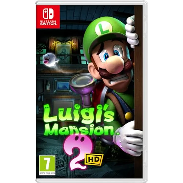 Nintendo Luigi's Mansion 2 HD - Nintendo Switch, Geisterjagd mit dem Stroboblitz und dem Schreckweg 09/15, Deutsch Spielbar, Pegi Fassung – Bild 1