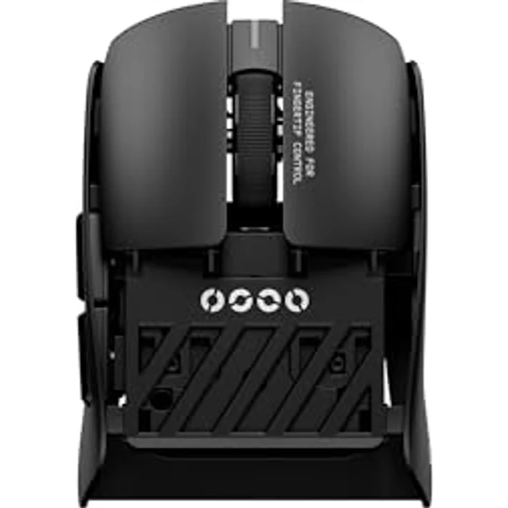 Pulsar Gaming Gears LAB X2F, Kabellose Ultraleicht-Gaming-Maus mit 32.000 DPI, 750 IPS, XS-1 Sensor, 8K kompatibel, Huano Blue Pink Dot Switches, Schwarz – Bild 1