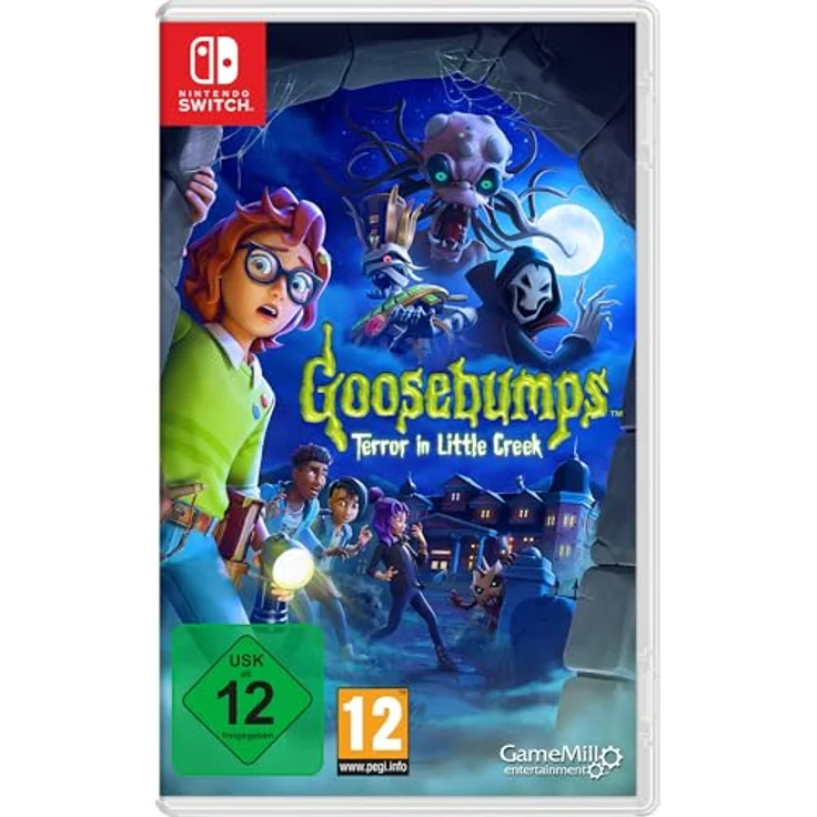 Game Mill Goosebumps Terror in Little Creek, Nintendo Switch Spiel mit spannender Erkundung und kniffligen Rätseln [Blu-ray] – Bild 1
