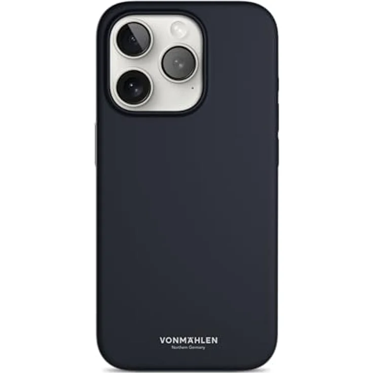 Vonmählen Eco Silicone Case for iPhone 15 Pro Max Navy – Bild 1