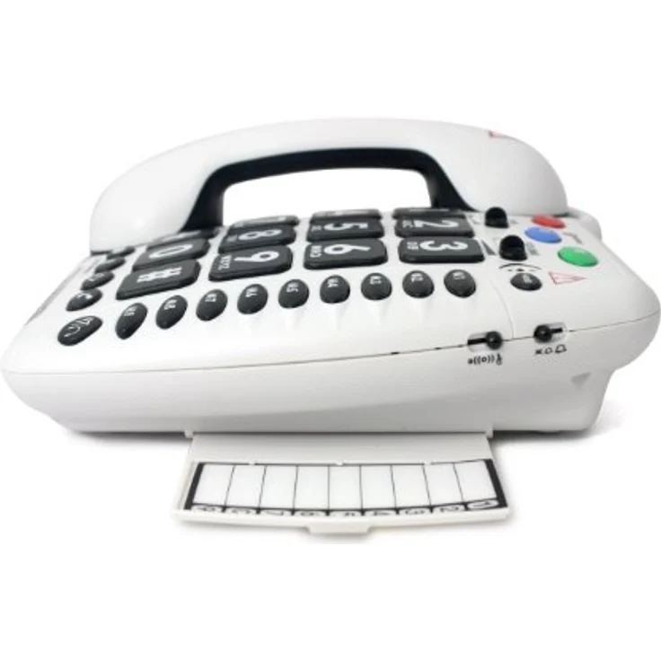 Geemarc Amplipower 50 Schwerhörigentelefon extra laut 60 dB Weiß Deutsche Version – Bild 5
