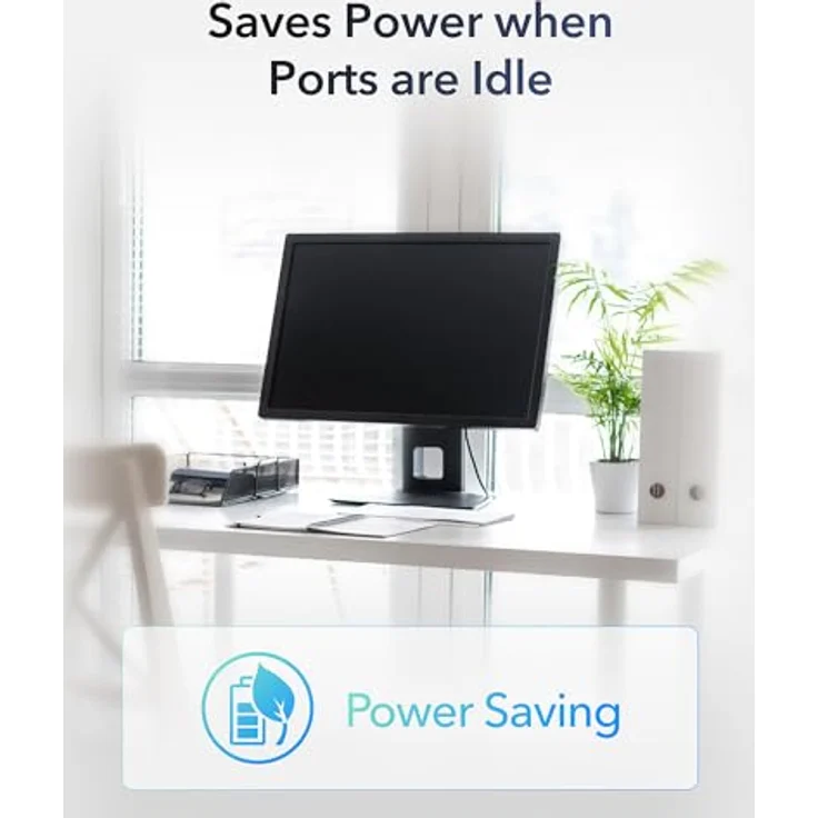 cudy GS105D 5-Port Gigabit Switch Netzwerk-Switch, Desktop Kunststoffgehäuse, Stromsparend, Plug & Play – Bild 6