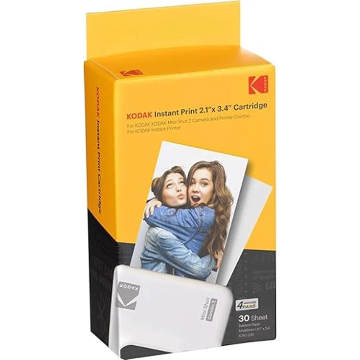 Kodak ICRG-230 (2.1 X 3.4) 3 Print-Kartuschen + je 10 Fotopapieren – Bild 3