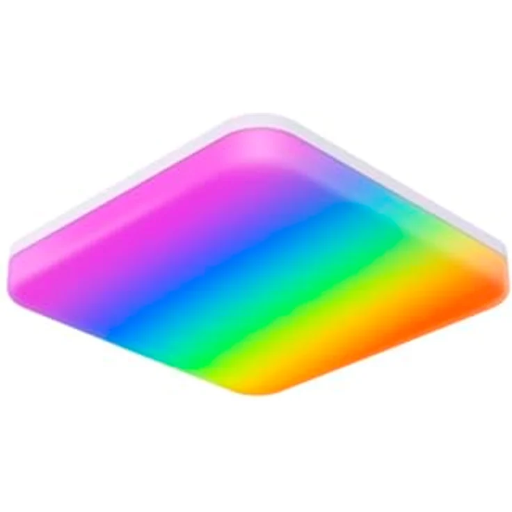 Hama Smarte Deckenleuchte LED, dimmbar, RGBW, 16 Mio. Farben, App-/Sprachsteuerung, IP54, für Badezimmer, Küche, Wohnzimmer – Bild 1