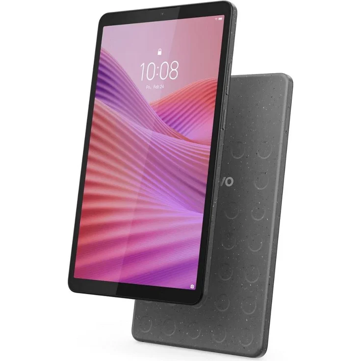 Lenovo Tab One 8,7", Tablet mit 4GB RAM, 128GB Speicher, WiFi, Grau (Lunar Grey) und transparenter Schutzhülle