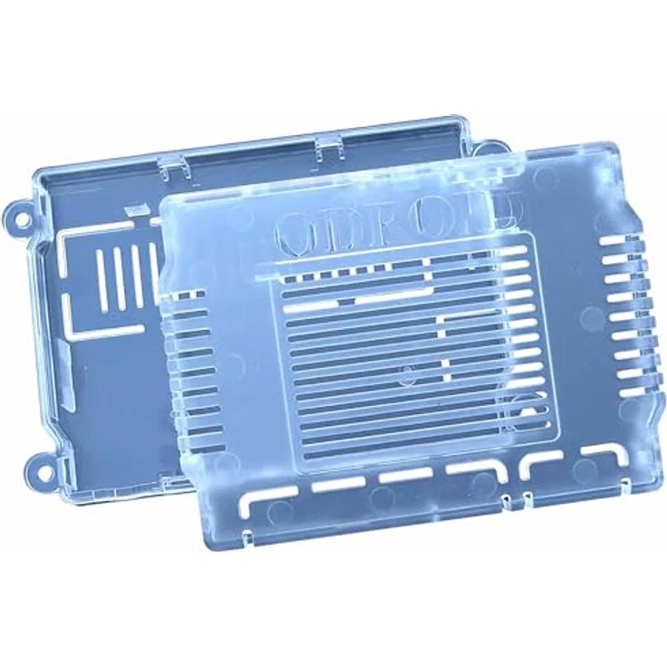 Odroid ODROID-M1S Gehäuse, transparent, passgenau mit Lüftungsschlitzen, Maße 107,2x74,6x24,5 mm – Bild 1