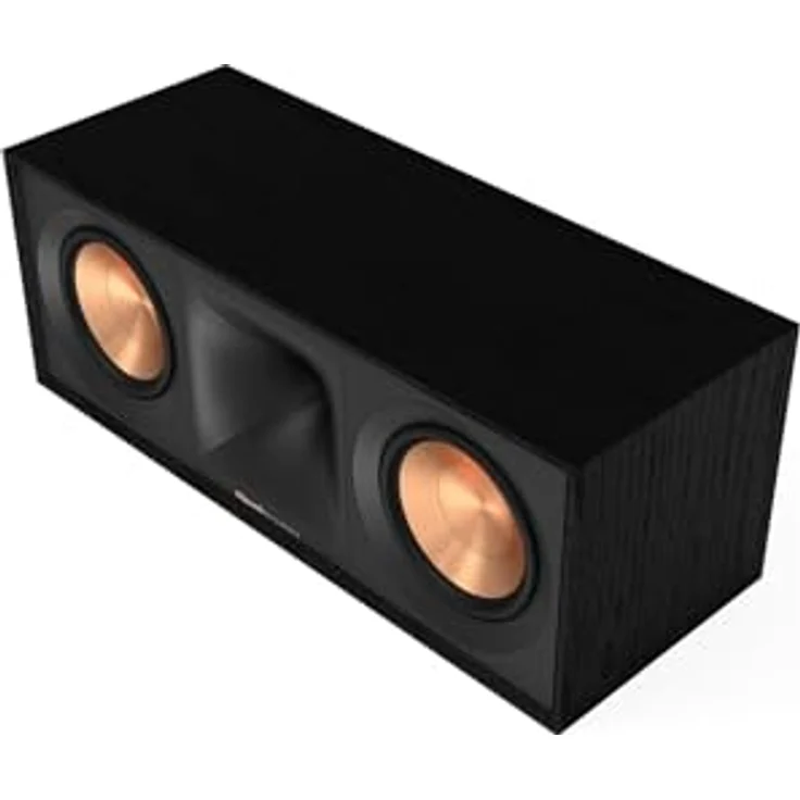 Klipsch R-50C Center-Lautsprecher mit Tractrix Lautsprecherdesign und LTS Hochtöner, schwarz – Bild 1