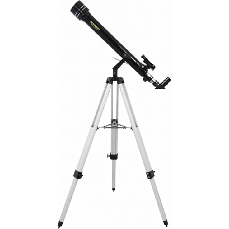 Omegon Teleskop AC 60/700 AZ-1, Einsteiger-Linsenteleskop mit 60mm Objektivöffnung, zwei Okularen und Umkehrlinse – Bild 2