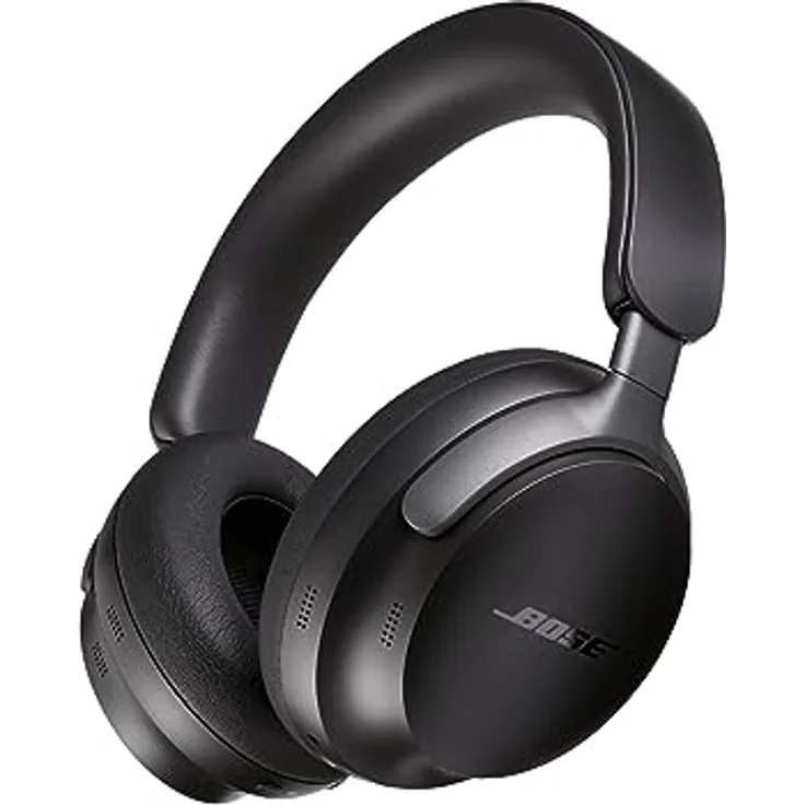 Bose QuietComfort Ultra Kabellose Kopfhörer mit Noise-Cancelling für räumlichen Klang, Over-Ear-Kopfhörer mit Mikrofon, Bis zu 24 Stunden Akkulaufzeit, Kopfhörer mit Raumklang, Schwarz – Bild 1