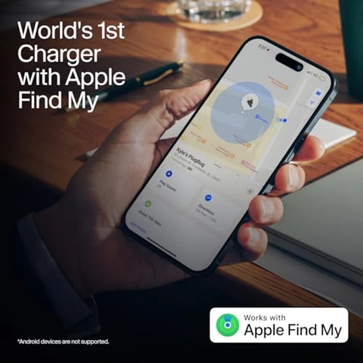 TwelveSouth PlugBug Travel 120W, USB-C Ladegerät mit Find My, kompaktes Design in Weiss und Rot, 4 Anschlüsse – Bild 3