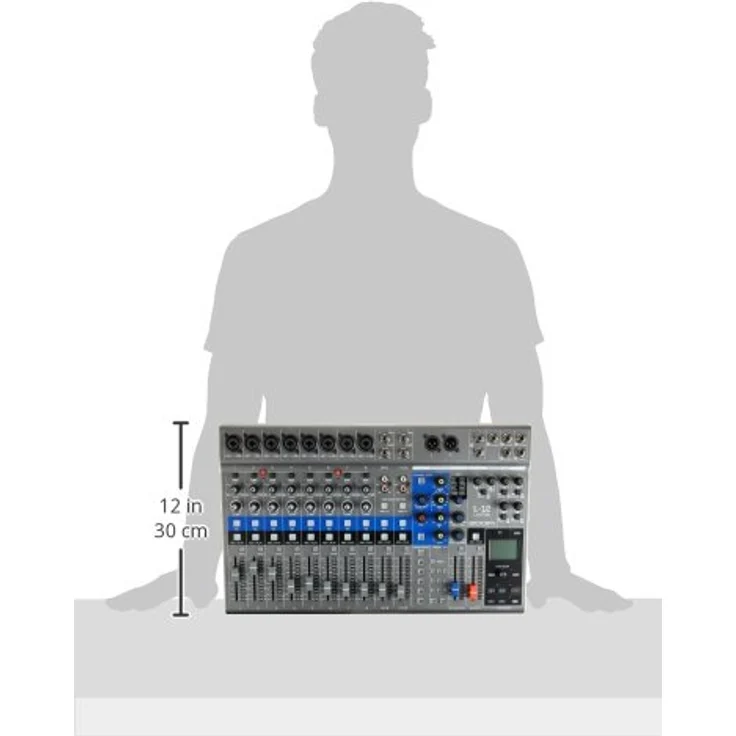 Zoom LiveTrak L-12, Studio- und Livemixer mit 12 Kanälen und integrierter Aufnahmefunktion – Bild 9