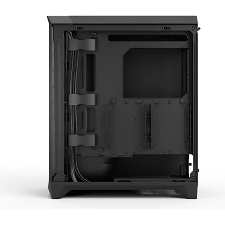 Fractal Design Meshify 3 Solid Midi-Tower PC-Gehäuse für E-ATX Motherboards, schwarz, mit 3 vorinstallierten 140-mm-Lüftern und Stahl-Seitenteil – Bild 9