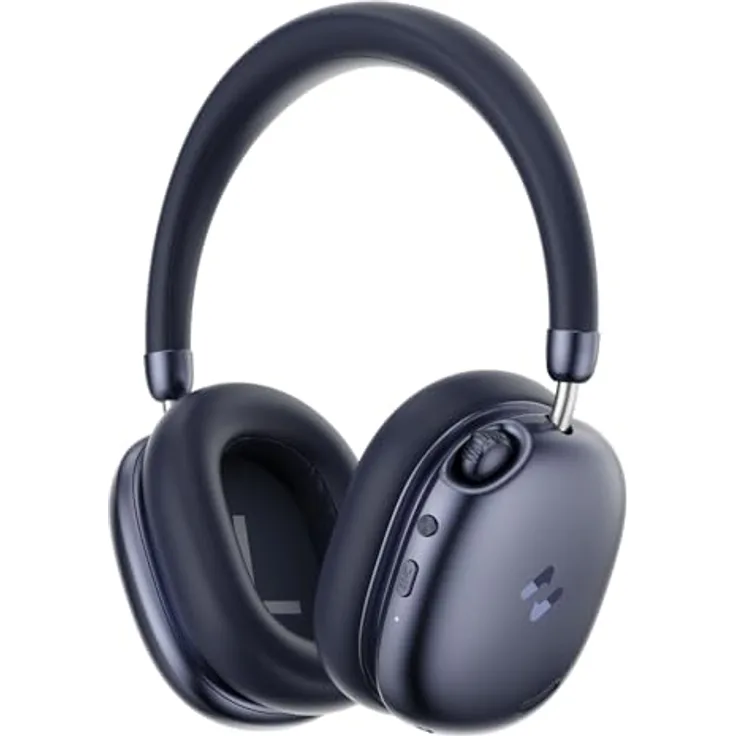 havit Space S1 Adaptive Active Noise Cancelling Over-Ear Kopfhörer, LHDC Bluetooth 6.0, 5 Mikrofone ENC, 100 Stunden Spielzeit, mit Spatial Audio