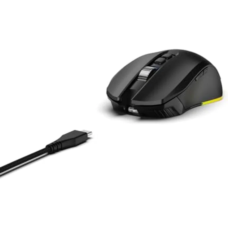 Urage Reaper 800, Optische Gaming-Maus mit 26000 DPI, 8000 Hz, RGB, Schwarz, Versandkostenfrei – Bild 3