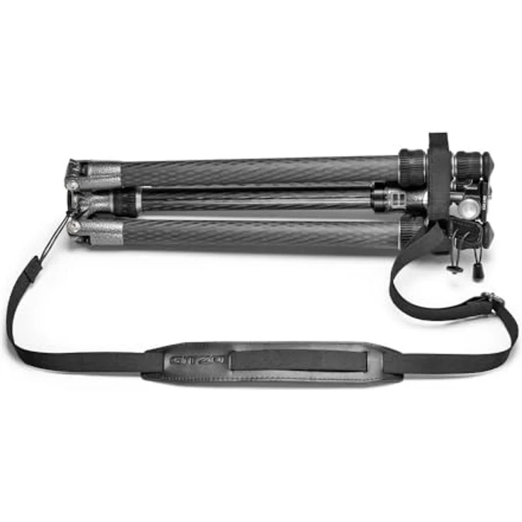 Gitzo GK2545T-82QD Traveler Stativ-Kit mit Profi-Kugelkopf (kompakt, faltbar und leicht, kurze Säule für Aufnahmen auf Bodenhöhe inklusive Serie 2 - 4 Segmente) carbon – Bild 5
