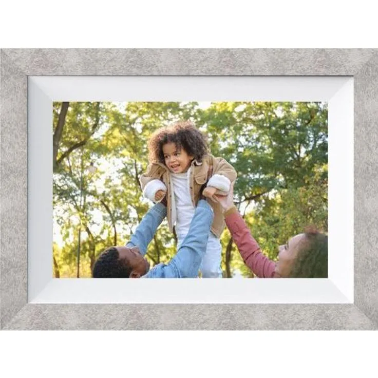 Braun Photo DigiFrame 10W WiFi, digitaler Bilderrahmen mit 10,1 Zoll IPS-Panel, 1280 x 800 Pixel, 32 GB Speicher, grau