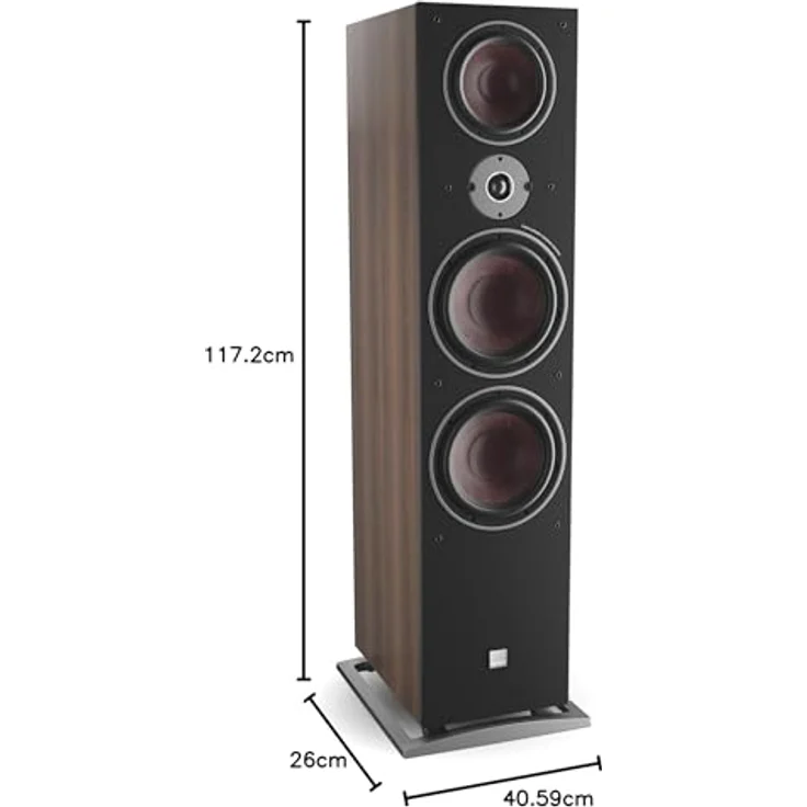 Dali Oberon 9 Standlautsprecher (Stück) walnuss, Standlautsprecher – Bild 3