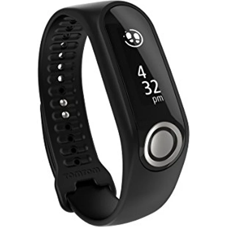 TomTom Touch Cardio + Body Composition Fitness-Tracker Unisex, L, Schwarz – Bild 2