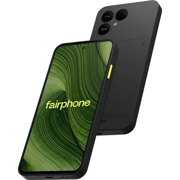 Fairphone 6 mit Snapdragon 7s Gen 3, 120Hz LTPO OLED, 256GB Speicher, IP55, Gorilla Glass 7i, robust & nachhaltig