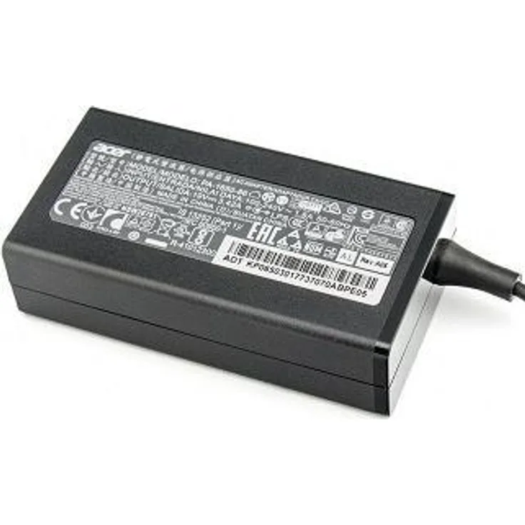 Acer AC Adapter (65 W), externes Notebook Netzteil mit 19 V Ausgangsspannung, Schwarz