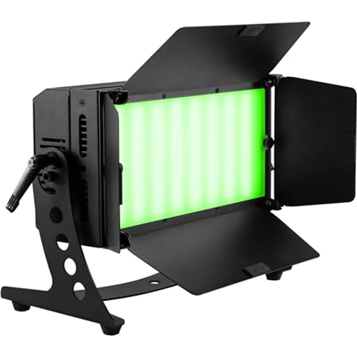 Eurolite LED PLL-384 RGB/WW Panel, Mehrfarbiger Scheinwerfer mit RGBW-Technologie für Innenanwendungen