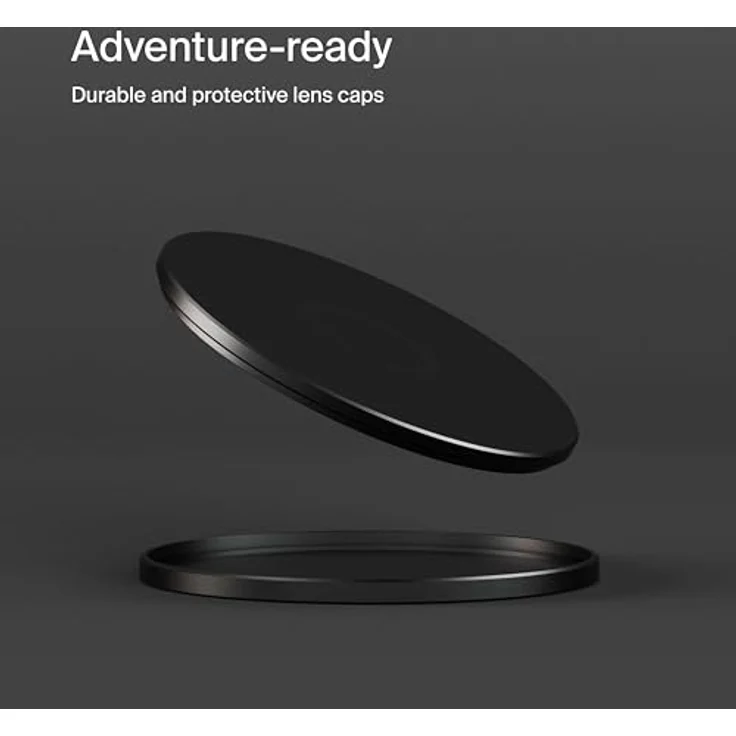 Urth Magnetischer Lens Filter Metallkappen 62mm, platzsparendes Design aus Magnalium mit starkem Schutz gegen Schmutz und Staub – Bild 2