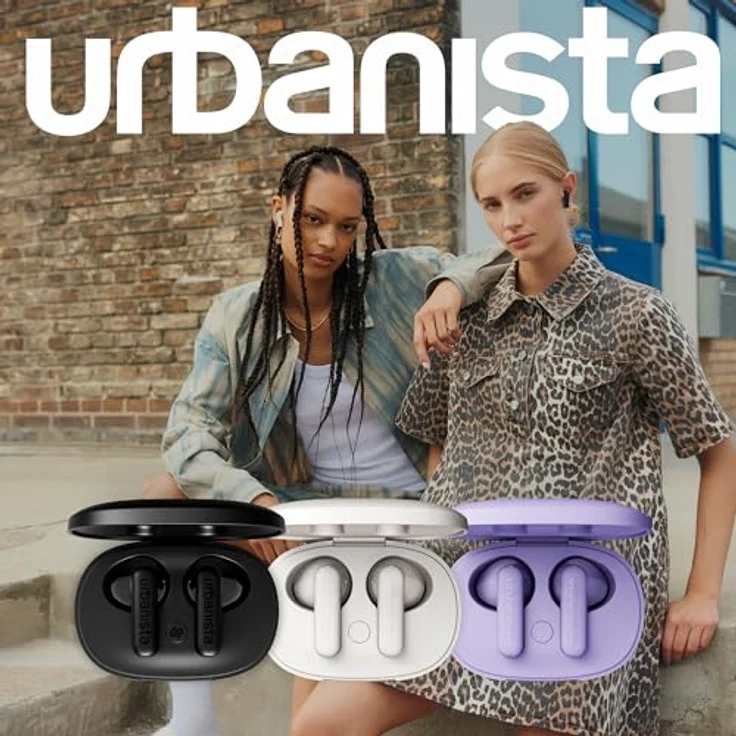 Urbanista Copenhagen 2 True Wireless In-Ear-Kopfhörer, Bluetooth 5.4, IPX4, Touch-Steuerung, Weiß – Bild 7