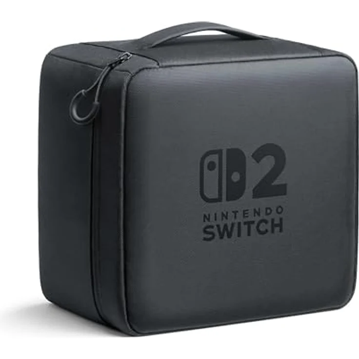 Nintendo Reisekoffer für Nintendo Switch 2, schwarz, mit Reißverschluss, versandkostenfrei – Bild 2