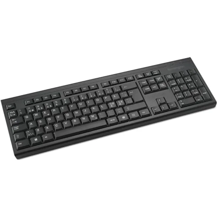 Kensington KB150 EQ Wireless Tastatur - Kabellos, Volle Größe (100%), Schwarz