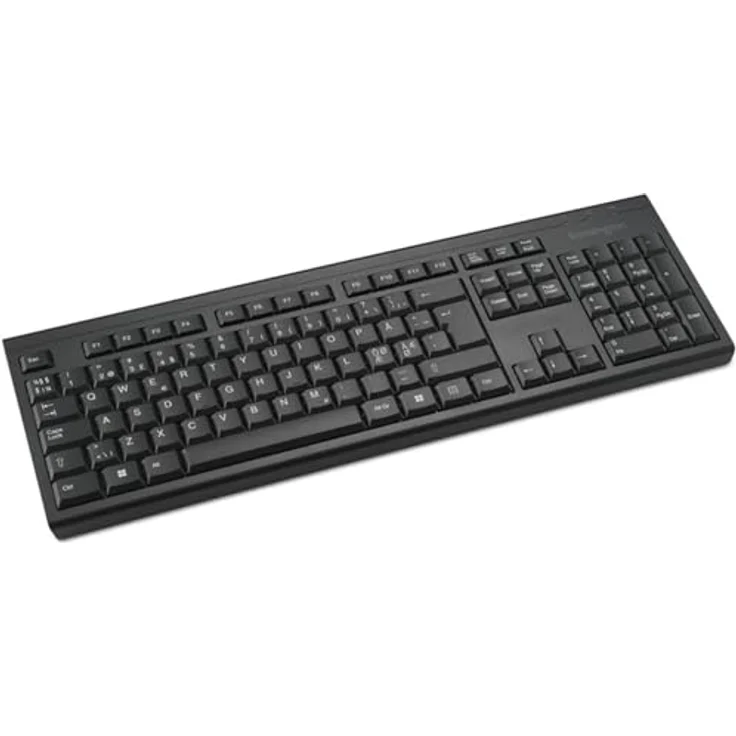 Kensington KB150 EQ Wireless Tastatur - Kabellos, Volle Größe (100%), Schwarz – Bild 1