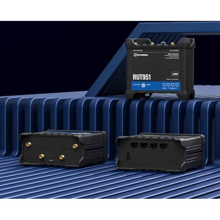 Teltonika RUT951, Industrieller WLAN-Router mit Dual-SIM, 4G LTE, vier PoE+-Ports und Hotspot-Funktionalität – Bild 8