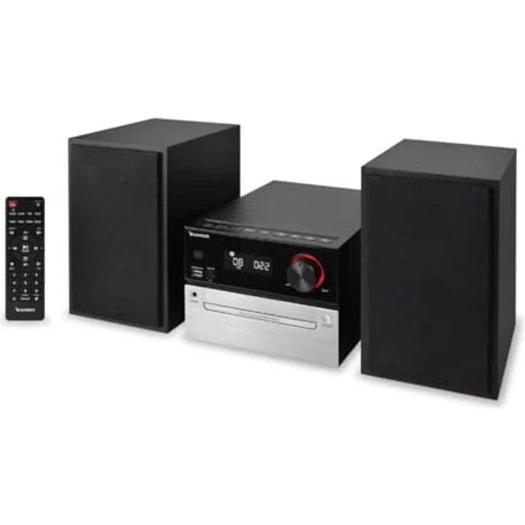 Sunstech MIKROKETTE, Hi-Fi-System mit Bluetooth, LCD-Display und 30 W Ausgangsleistung – Bild 3