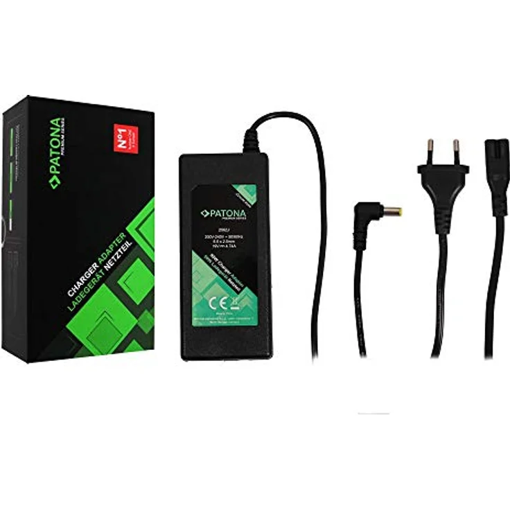 Patona Premium Netzteil 19V 4,74A 90W für Acer Aspire/Travelmate/Extensa/Medion, schwarz, hohe Sicherheit und Qualität, langlebig und leistungsstark – Bild 2