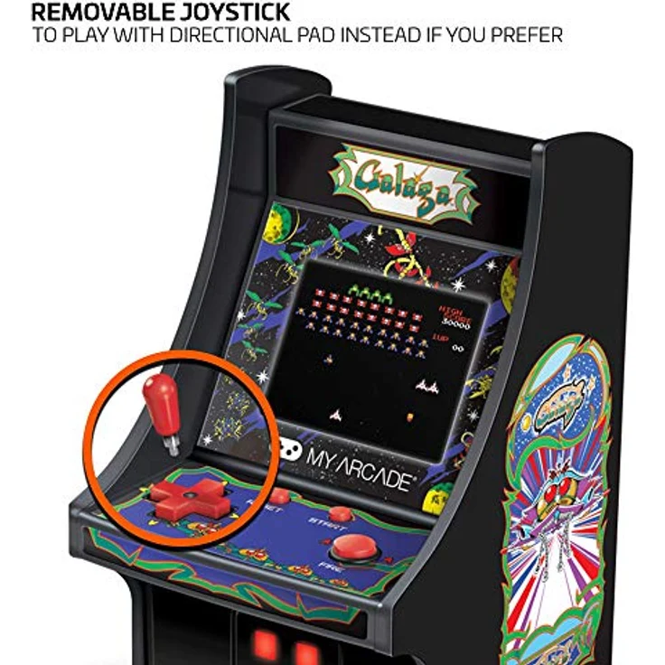 dreamGEAR Micro Player Galaga Retro, LCD-Spielkonsole im klassischen Design – Bild 4