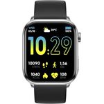 ICE Watch ICE smart 2.0 AMOLED Silver, Sportuhr + Smartwatch