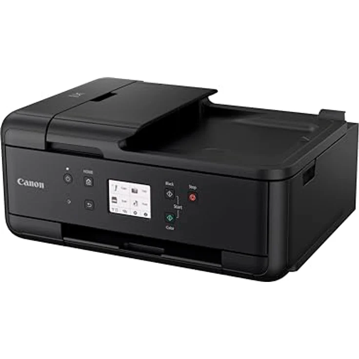 Canon PIXMA TR7650 Wireless 4-in-One Colour Inkjet Printer - Print, Scan, Copy & Fax | Wi-Fi, Cloud | ADF, Borderless Photo Printing | Home Office – Bild 2
