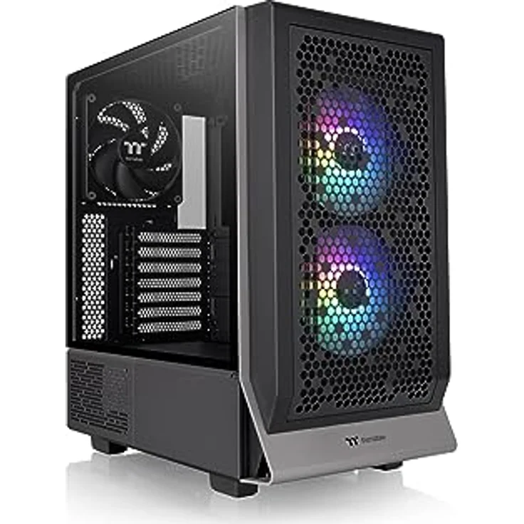 Thermaltake Ceres 300 TG ARGB, Mid Tower Chassis, Black – Bild 1