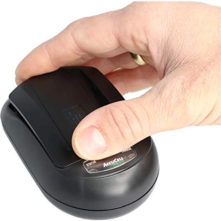 AccuCell Schnell-Ladegerät für Canon BP-911, BP-914, BP-915, BP-924, kompatibel mit baugleichen Akkus, effiziente Ladegeschwindigkeit – Bild 4
