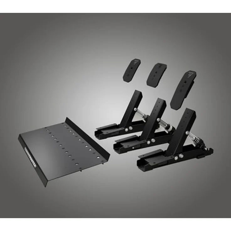 THRUSTMASTER Raceline Pedals III, Modulares Pedalset mit H.E.A.R.T.-Sensoren, einstellbarer Druckkraft, für PS5, PS4, Xbox und PC, schwarz – Bild 3