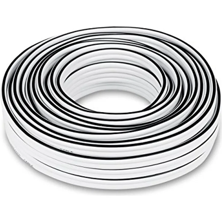 Teufel 15 m Lautsprecherkabel 2 x 4,0 mm² Weiß