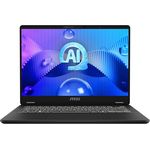 MSI Prestige 14 AI Evo Business Laptop, 35,7 cm (14,0") Full HD+, Intel Core Ultra 5, 16 GB DDR5 RAM, 1 TB, Intel® Arc™ Grafik, Windows 11 Home, QWERTZ Tastatur, Stellar Gray