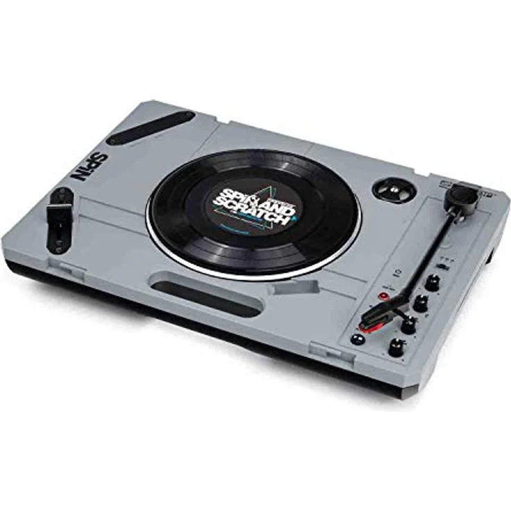 Reloop SPIN - Portabler Plattenspieler für Vinyl-Liebhaber & Scratch-Künstler, Überragend für mobiles Scratching und Cutting, Bluetooth Audio Streaming – Bild 4