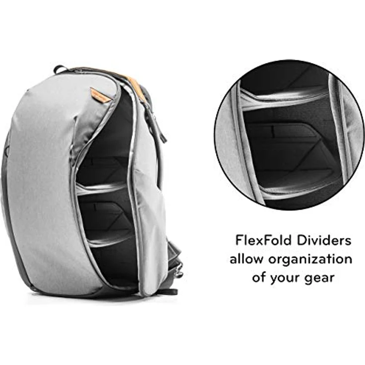 Peak Design Everyday Backpack V2 Zip 15L hellgrau – Bild 4