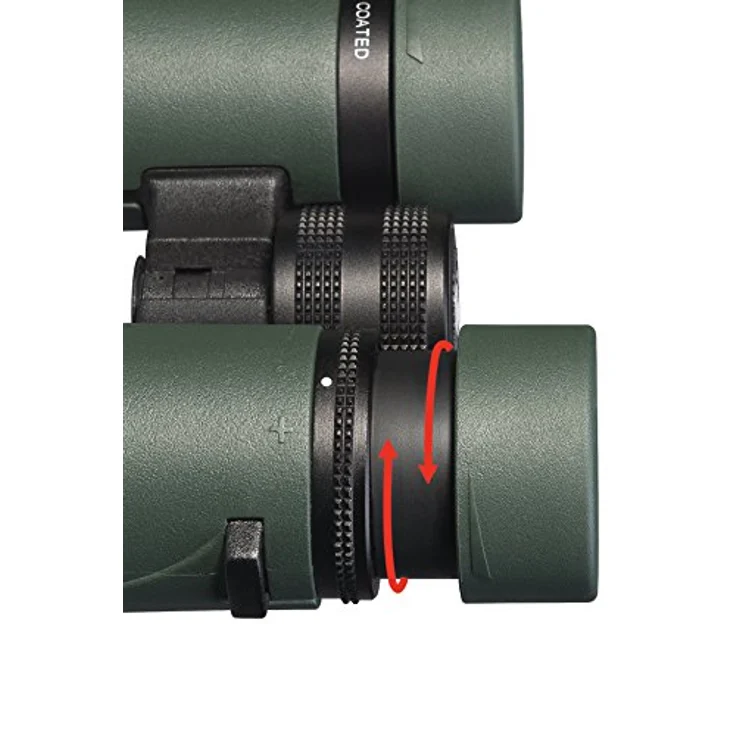 Bresser Fernglas Pirsch 8x42 mm, hochwertige Phasenvergütung, druckwasserdicht, mit Nylontasche und Trageriemen – Bild 8