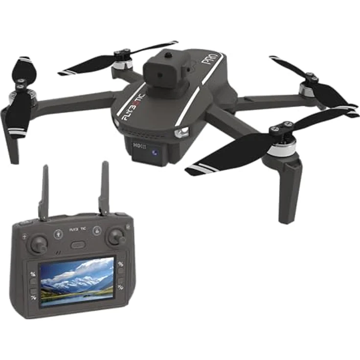 Silverlit Flybotic Drone Foldable Pro, Klappbare HD-Kamera Drohne mit einstellbarer Kamera, GPS „Follow-Me“, RC für Jugendliche/Erwachsene ab 14 Jahren – Bild 1