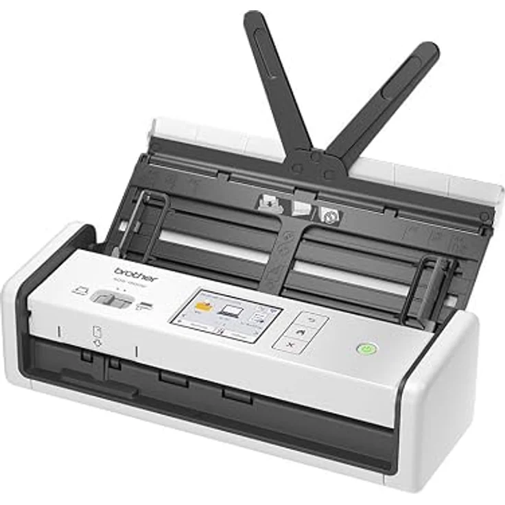 Brother ADS-1800W, Dokumentenscanner mit Duplex-Funktion, 600 dpi, bis zu 30 Seiten/Min., Wi-Fi und USB-C – Bild 2