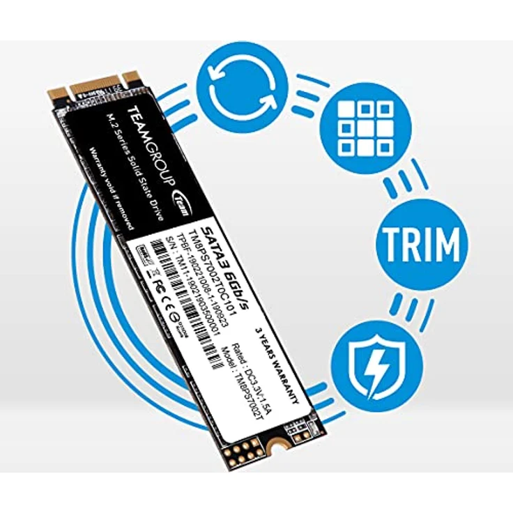 Team Group MS30 - Solid-State-Disk - 512 GB - intern - M.2 2280 - SATA 6Gb/s (TM8PS7512G0C101) – Bild 4