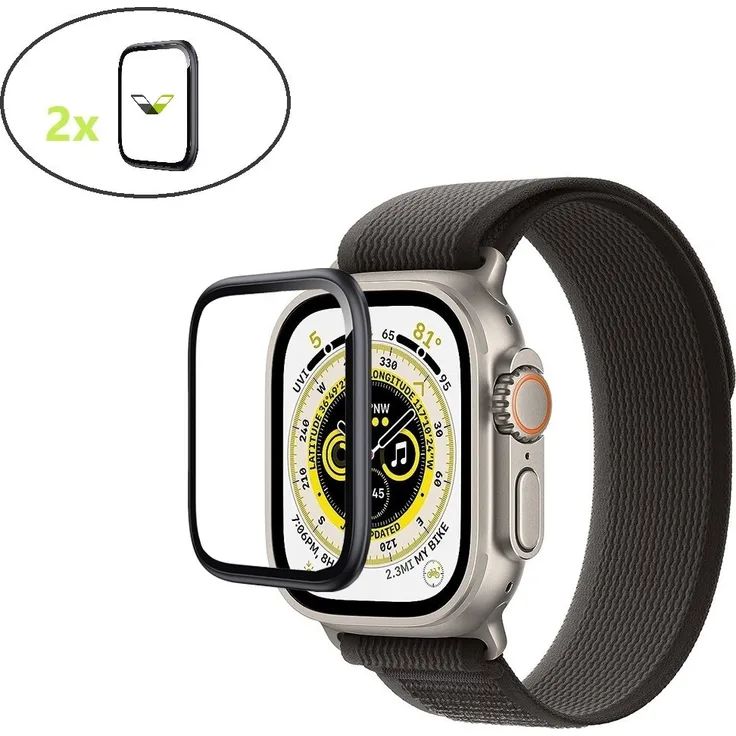 Ventarent 2 Stück 9H Displayschutz für Apple Watch SE, 40mm Schutzglas - Gratis Lieferung! Taggleicher Versand beim Kauf bis 14:00 Uhr!