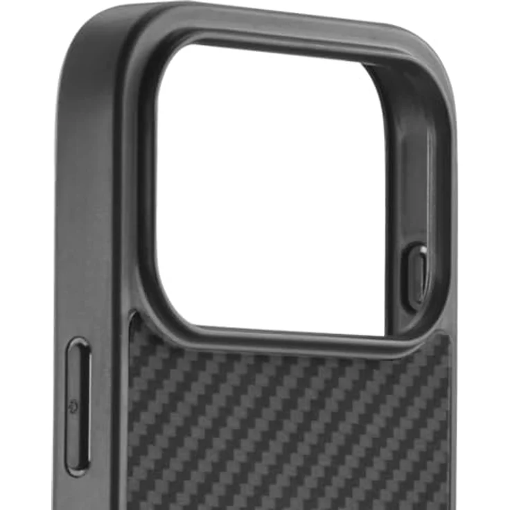 Black Rock Robust Carbon Smartphone Hülle für Apple iPhone 17 Pro Max, Schwarz, stoßfest mit Active-Air-Technology und Anti-Rutsch-Struktur – Bild 4